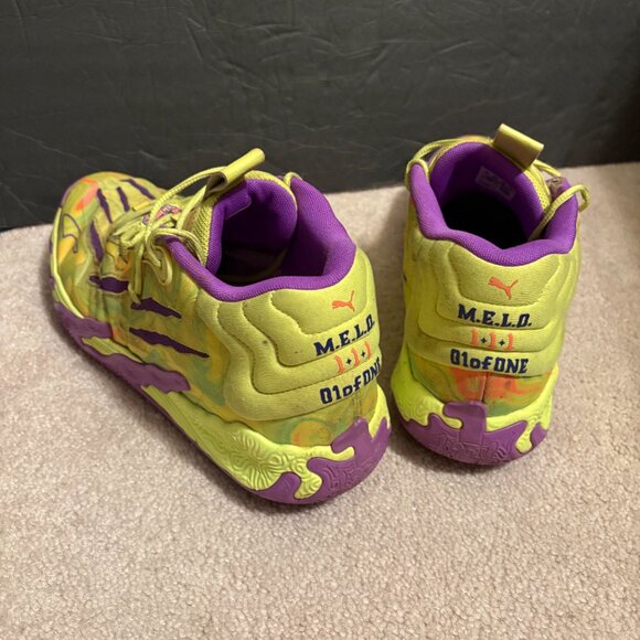 Puma Lemelo Ball MB.03 Spark Basketball Shoes Men's Size 13 379898-01 - Picture 4 of 12